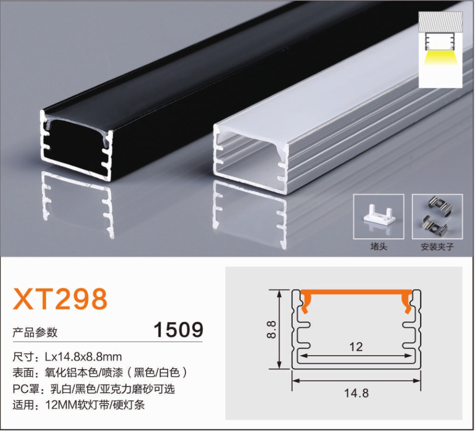 Aluminum profiles1509A